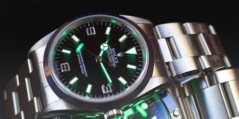 rolex tritium replacement|does rolex datejust glow in the dark.